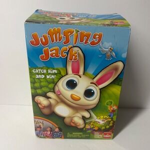 Goliath Jumping Jack Board Game Catch the Bunny Family Kids Rabbit Carrots